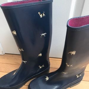 J Crew rain boots